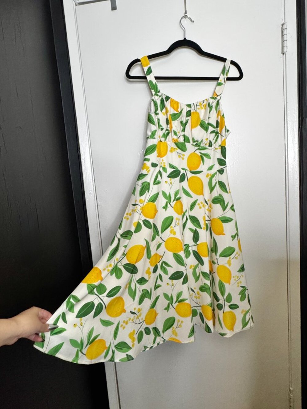 Belle Poque - M - Lemon Summer Sun Dress for Women - Picture 2 of 6